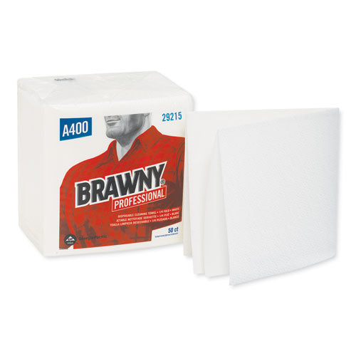 Brawny Professional All Purpose Wipers, 13 x 13, 50-Pack, 16-Carton 29215
