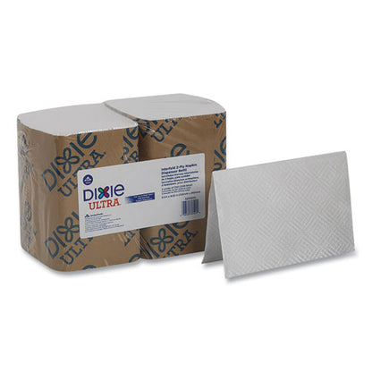 Dixie Interfold Napkin Refills, 2 Ply, 6 1-2x9 7-8, White, 500-Pk, 6 Pack-Ctn 3213000