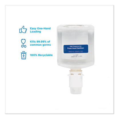 Georgia Pacific Professional GP enMotion High-Frequency-Use Foam Sanitizer Dispenser Refill, Fragrance-Free, 1,000 mL, 2-Carton 42336
