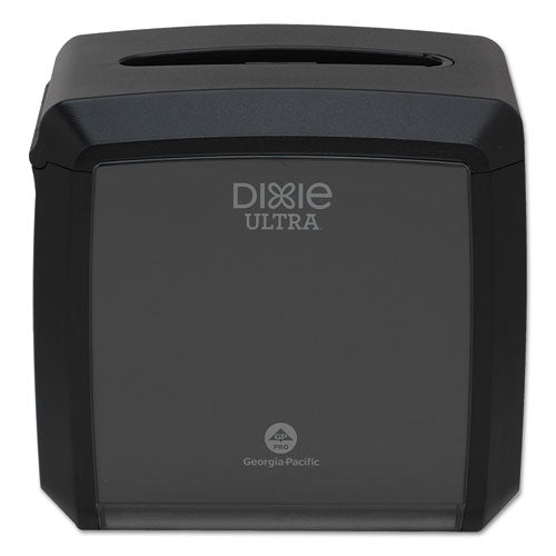 Dixie Tabletop Napkin Dispenser, 7.6" x 6.1" x 7.2", Black 54527A