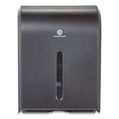 Georgia Pacific Professional Dispenser for Combi-fold C-Fold-Multifold-BigFold Towels, 12.3 x 6 x 15.5, Black 56650A
