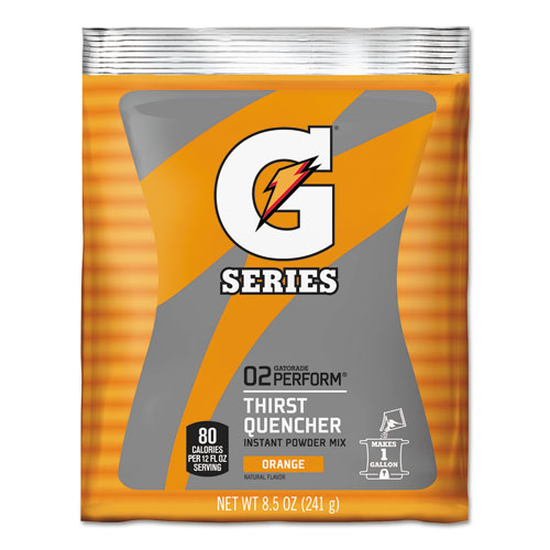 Gatorade Original Powdered Drink Mix, Orange, 8.5oz Packets, 40-Carton 03957