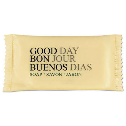 Good Day Amenity Bar Soap, Pleasant Scent, # 3-4 Individually Wrapped Bar, 1,000 -Carton 390075