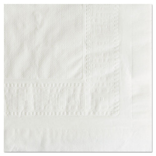Hoffmaster Cellutex Table Covers, Tissue-Polylined, 54" x 108", White, 25-Carton 210130