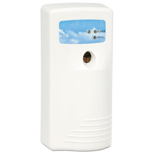 HOSPECO Stratus II Metered Aerosol Dispenser, , 5" x 3.75" x 8.5", White 07521