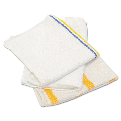 HOSPECO Value Counter Cloth-Bar Mop, White, 25 Pounds-Bag 534-25BP