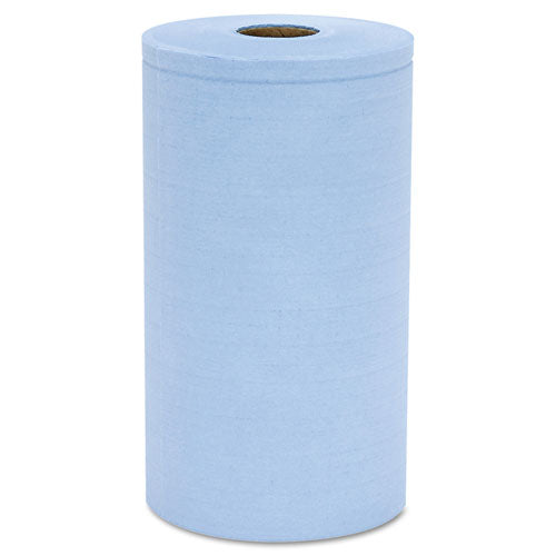 HOSPECO Prism Scrim Reinforced Wipers, 4-Ply, 9 3-4 x 275ft Roll, Blue, 6 Rolls-Carton M-C2375BH