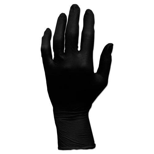 Hospeco ProWorks GrizzlyNite X-Large Black Nitrile Gloves (1000 Count) GL-N105FX
