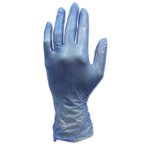 Hospeco ProWorks Industrial Grade Disposable Small Blue Vinyl Gloves (1000 Count) GL-V144FS