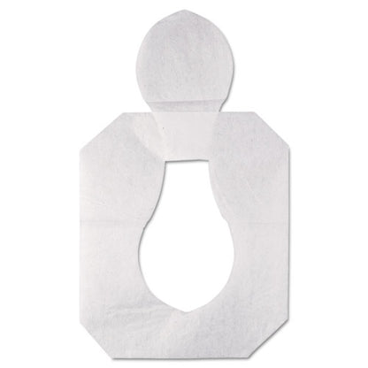 HOSPECO Health Gards Toilet Seat Covers, Half-Fold, 14.25 x 16.5, White, 250-Pack, 4 Packs-Carton HG-1000