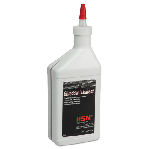 HSM of America Shredder Oil, 16-oz. Bottle HSM314