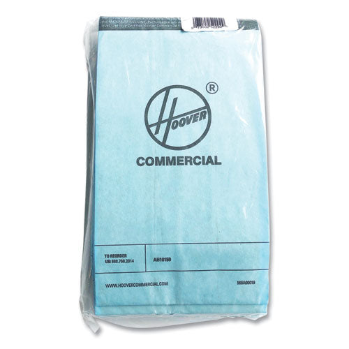 Hoover Commercial Disposable Vacuum Bags, Standard, 10-Pack AH10159