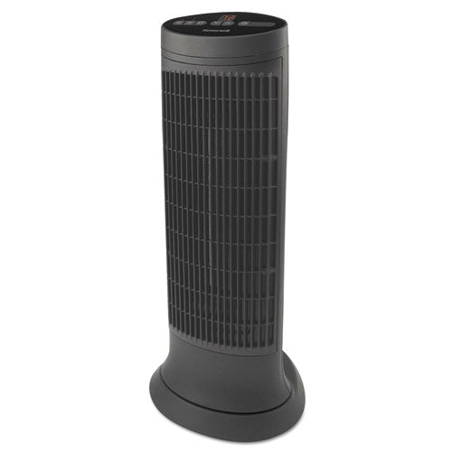 Honeywell Digital Tower Heater, 750 - 1500 W, 10 1-8" x 8" x 23 1-4", Black HCE322V