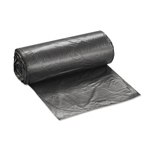 Inteplast Group High-Density Commercial Can Liners, 16 gal, 8 microns, 24" x 33", Black, 1,000-Carton S243308K