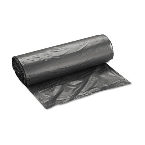 Inteplast Group High-Density Interleaved Commercial Can Liners, 33 gal, 16 microns, 33" x 40", Black, 250-Carton S334016K