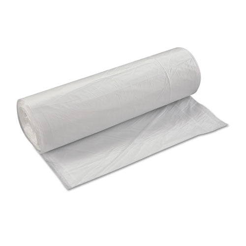 Inteplast Group High-Density Interleaved Commercial Can Liners, 60 gal, 17 microns, 43" x 48", Clear, 200-Carton S434817N