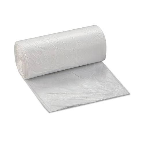 Inteplast Group Low-Density Commercial Can Liners, 16 gal, 0.35 mil, 24" x 33", Clear, 1,000-Carton WSL2433LTN