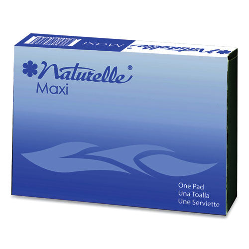 Impact Naturelle Maxi Pads, #4 For Vending Machines, 250 Individually Wrapped-Carton 25130973