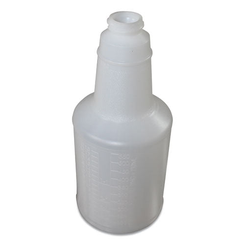Impact Plastic Bottles with Graduations, 24 oz, Clear, 24-Carton 5024WG2491