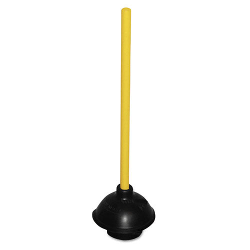 Impact Plunger, 20" Wood Handle, 6" dia UNS 9201