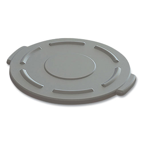 Impact Value-Plus Gator Container Lids, For 20 gal, Flat-Top, 20.4" Diameter, Gray GL200203