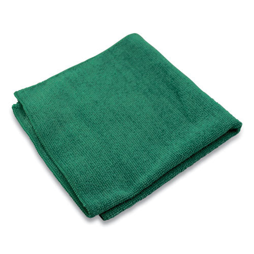 Impact Lightweight Microfiber Cloths, 16 x 16, Green, 240-Carton LFK301