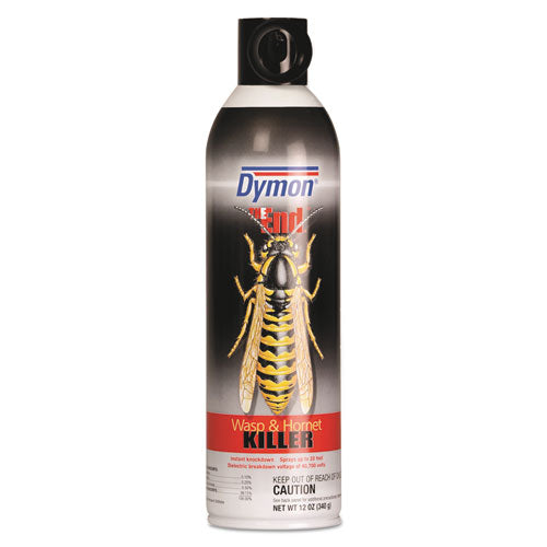 Dymon THE End Wasp and Hornet Killer, 12 oz Can, 12-Carton 18320