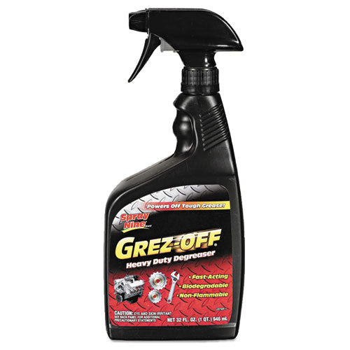 Spray Nine Grez-off Heavy-Duty Degreaser, 32 oz Spray Bottle, 12-Carton 22732