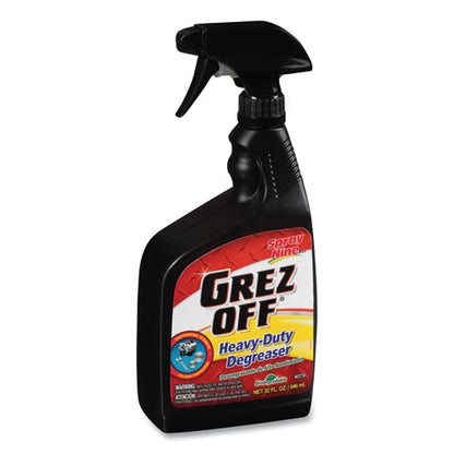 Spray Nine Grez-off Heavy-Duty Degreaser, 32 oz Spray Bottle, 12-Carton 22732