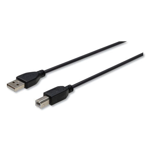 Innovera USB Cable, 10 ft, Black IVR30005