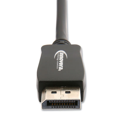 Innovera DisplayPort Cable, 6 ft, Black IVR30030
