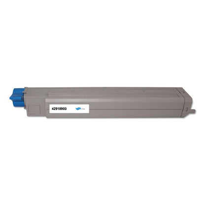 Innovera Remanufactured Cyan Toner (Type C7), Replacement for Oki 42918903, 15,000 Page-Yield AC-O9600CR