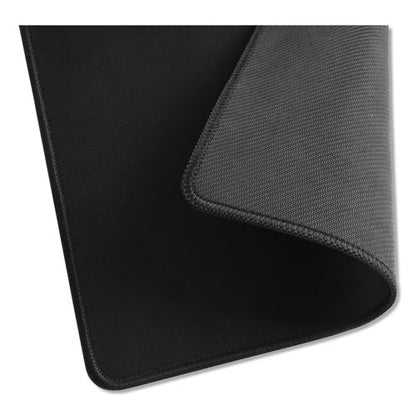 Innovera Large Mouse Pad, Nonskid Base, 9 7-8 x 11 7-8 x 1-8, Black IVR52600