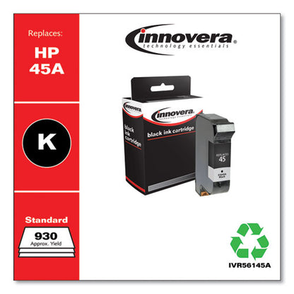 Innovera 45A (51645A) Compatible Black Ink Cartridge IVR56145A