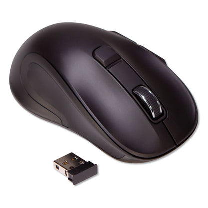 Innovera Hyper-Fast Scrolling Mouse, 2.4 GHz Frequency-26 ft Wireless Range, Right Hand Use, Black IVR62500