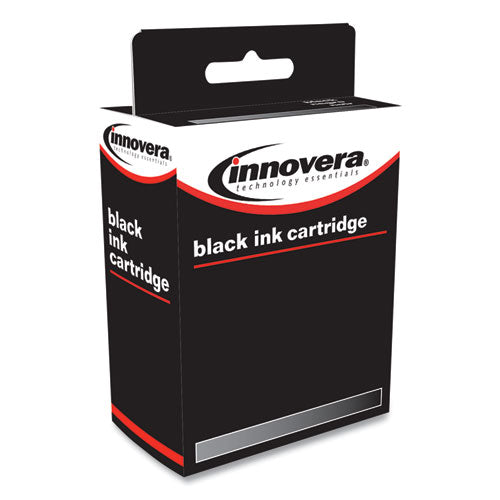 Innovera Remanufactured Black Ink, Replacement for HP 62 (C2P04AN), 200 Page-Yield IVR62B