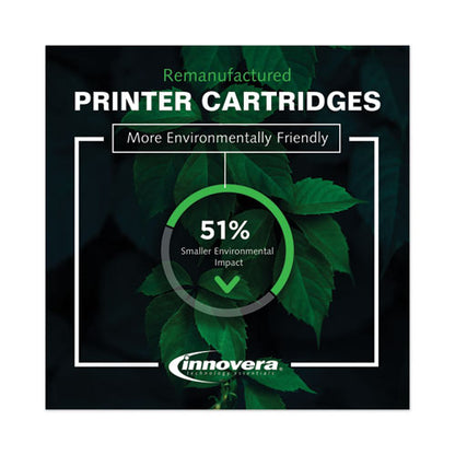 Innovera Remanufactured Cyan Toner, Replacement for HP 124A (Q6001A), 2,000 Page-Yield IVR86001
