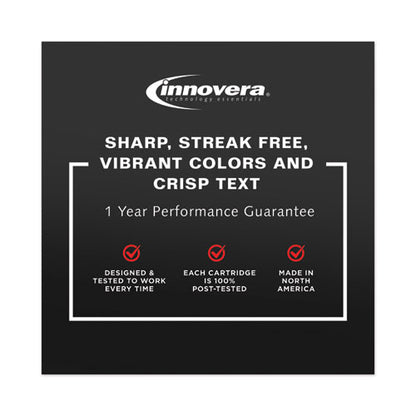 Innovera Remanufactured Black Ink, Replacement for Canon PGI-220 (2945B001), 324 Page-Yield IVRCNPGI220PB