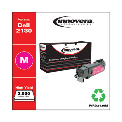 Innovera Remanufactured Magenta High-Yield Toner, Replacement for Dell 330-1433, 2,500 Page-Yield IVRD2130M