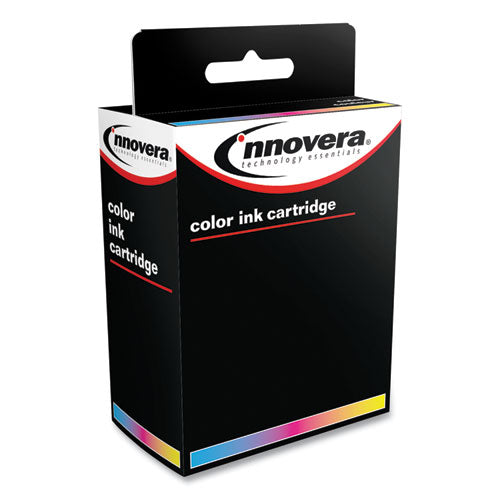 Innovera 62 (N9H64FN) Remanufactured Black-Tri-Color Ink Cartridges IVRN9H64FN