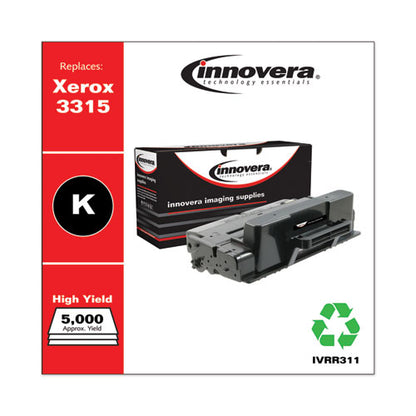 Innovera Remanufactured Black High-Yield Toner, Replacement for Xerox 106R02311, 5,000 Page-Yield IVRR311