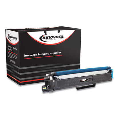 Innovera Remanufactured Cyan Toner, Replacement for Brother TN223C, 1,300 Page-Yield IVRTN223C