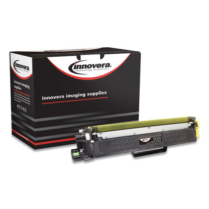 Innovera Remanufactured Yellow Toner, Replacement for Brother TN223Y, 1,300 Page-Yield IVRTN223Y