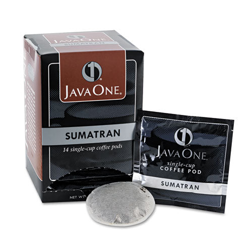 Java One Coffee Pods, Sumatra Mandheling, Single Cup, 14-Box 39860006141