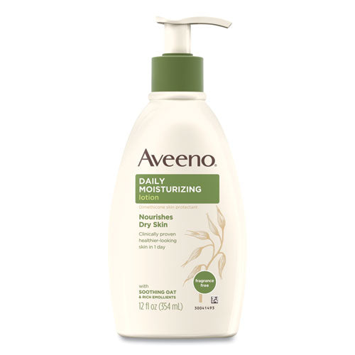 Aveeno Active Naturals Daily Moisturizing Lotion, 12 oz Pump Bottle 3600