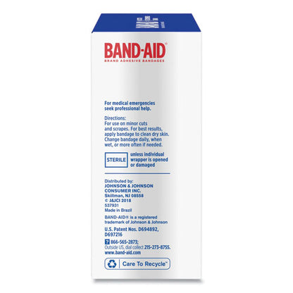 Band-Aid Tru-Stay Sheer Strips Adhesive Bandages, Assorted, 80-Box 111713400
