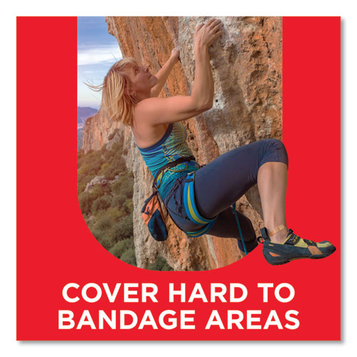 BAND-AID Sheer-Wet Adhesive Bandages, Assorted Sizes, 280-Box 4711