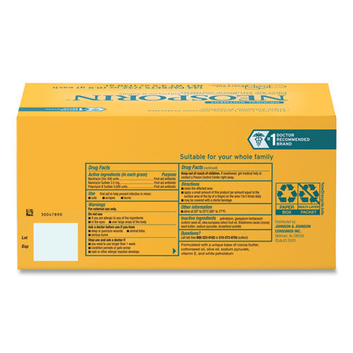 Neosporin Antibiotic Ointment, 0.03 oz Packet, 144-Box 510425700