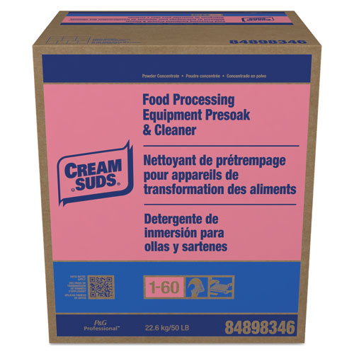 Cream Suds Pot and Pan Presoak and Detergent, 50 lb Box 02101