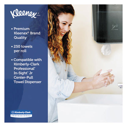 Kleenex Premiere Center-Pull Towels, Perforated, 15 x 8, 8 2-5 dia, 250-Roll, 4 Rolls-Ct 01320